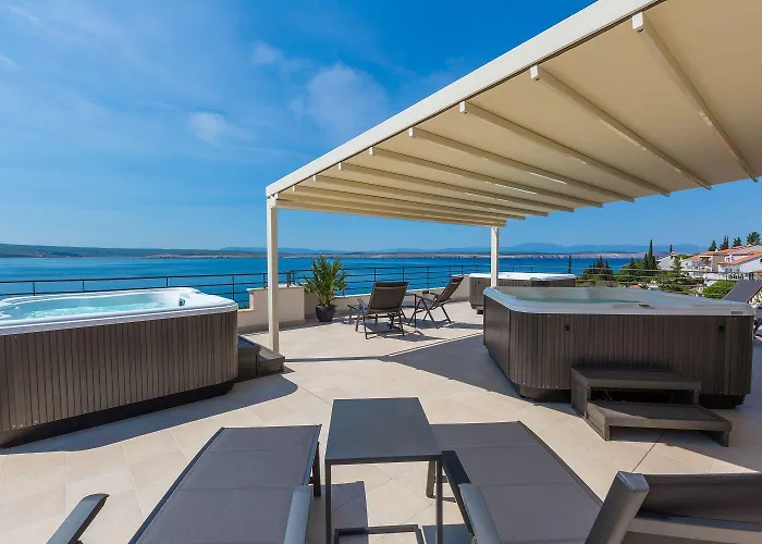 Apartment Faszinierendes Nur 100 Meter Zum Mit Sauna Und Whirlpool Auf Dachterrasse *