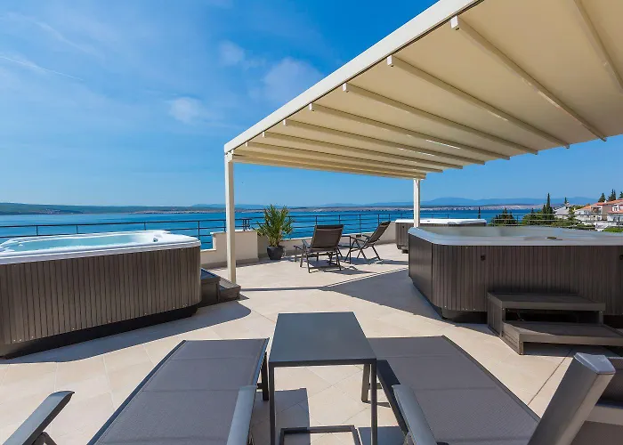 Apartamento Faszinierendes Nur 100 Meter Zum Mit Sauna Und Whirlpool Auf Dachterrasse